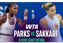 Athens Open: η Σάκκαρη προκρίθηκε στα ημιτελικά
