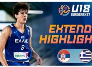 Eurobasket U18: η Ελλάδα νίκησε 78-77 την Σερβία και πέρασε στους 8