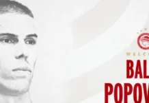 Super League: ο Ολυμπιακός ανακοίνωσε τον τερματοφύλακα Πόποβιτς