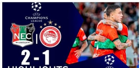 Champions League: ο Ολυμπιακός αν και προηγήθηκε, ηττήθηκε 2-1 από την Ναϊμέγκεν στην παράταση
