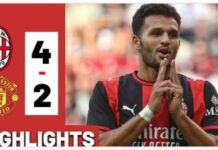 Διεθνή φιλικά: η Μίλαν νίκησε 4-2 την Μάντσεστερ Γιουνάιτεντ
