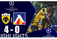 Champions League: η ΑΕΚ διέλυσε με 4-0 την Λέφσκι Σόφιας