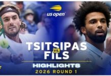 US OPEN: ο Τσιτσιπάς νίκησε τον Φις 3-1