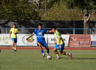 Τα Μετέωρα έφεραν 1-1 με τον Πορταϊκό σε φιλικό αγώνα