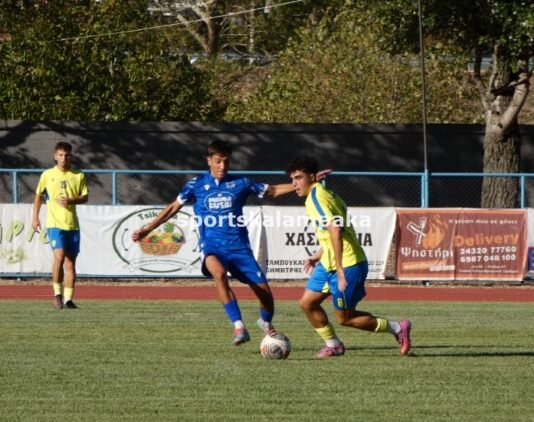 Τα Μετέωρα έφεραν 1-1 με τον Πορταϊκό σε φιλικό αγώνα