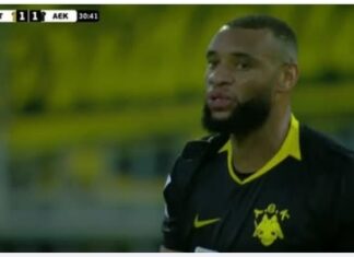 Super League: νέα γκέλα για την ΑΕΚ, 1-1 στην Τρίπολη