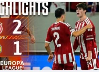 Europa League: ο Ολυμπιακός νίκησε 2-1 την Γιαγκελόνια με ανατροπή