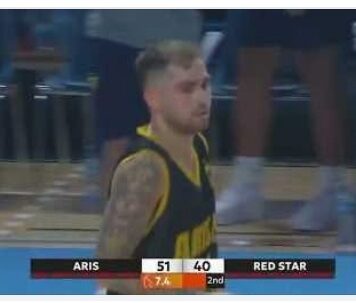 Μπάσκετ, διεθνή φιλικά: ο Άρης ηττήθηκε 91-87 από τον Ερυθρό Αστέρας