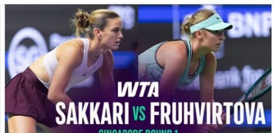 Singapore Open: με το δεξί μπήκε η Σάκκαρη