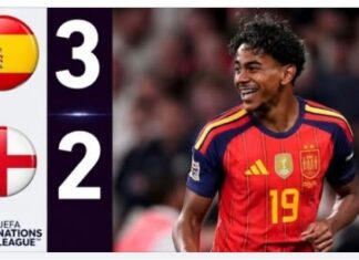 Nations League: η Ισπανία νίκησε την Αγγλία 3-2 στο Γουέμπλεϊ