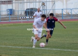 Απολαυστικός ΑΟ Τρίκαλα και 3-0 τον Σαρακηνό στην Καλαμπάκα