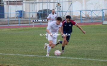 Απολαυστικός ΑΟ Τρίκαλα και 3-0 τον Σαρακηνό στην Καλαμπάκα