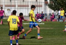 Η Κ16 των Μετεώρων ηττήθηκε 2-0 από τον Αία