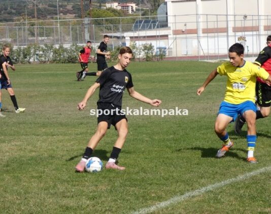 Πρωτάθλημα Κ14 & Κ16: τα αποτελέσματα της 3ης αγωνιστικής