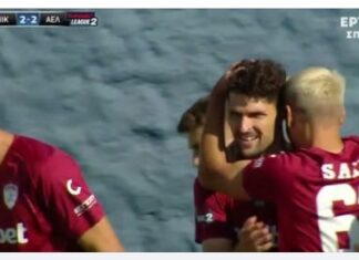 Super League 2: η ΑΕΛ πήρε ισοπαλία στην Νίκη Βόλου με γκολ του Χρήστου Αλμπάνη