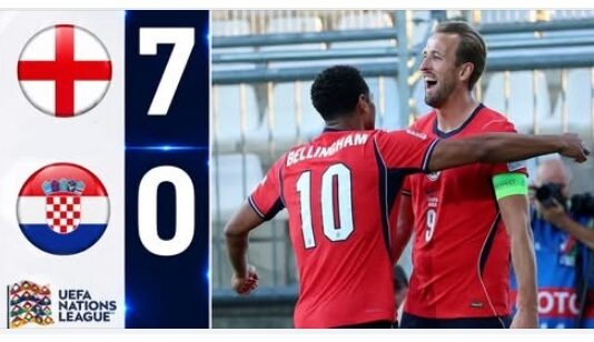 Nations League: η Αγγλία νίκησε 7-0 την Κροατία στην Ριέκα