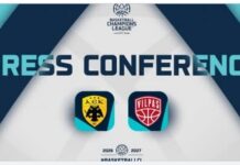 BCL: η ΑΕΚ νίκησε την Σαλόν 95-93 και ξεκίνησε με το δεξί