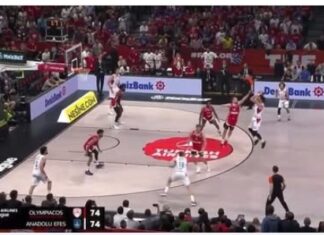 Euroleague: ο Ολυμπιακός συνέτριψε 89-66 την Εφές
