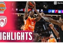 Euroleague: ο Ολυμπιακός νίκησε την Βαλένθια από -28 στην παράταση (102-97)