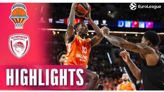 Euroleague: ο Ολυμπιακός νίκησε την Βαλένθια από -28 στην παράταση (102-97)