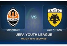 Youth League: η ΑΕΚ νίκησε την Σαχτάρ 2-1 στην Αγγλία
