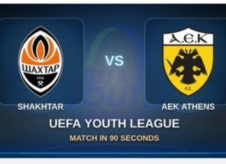 Youth League: η ΑΕΚ νίκησε την Σαχτάρ 2-1 στην Αγγλία
