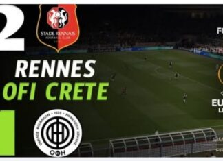 Europa League: ο ΟΦΗ προηγήθηκε ως το 75′, αλλά ηττήθηκε 2-1 από την Ρέν